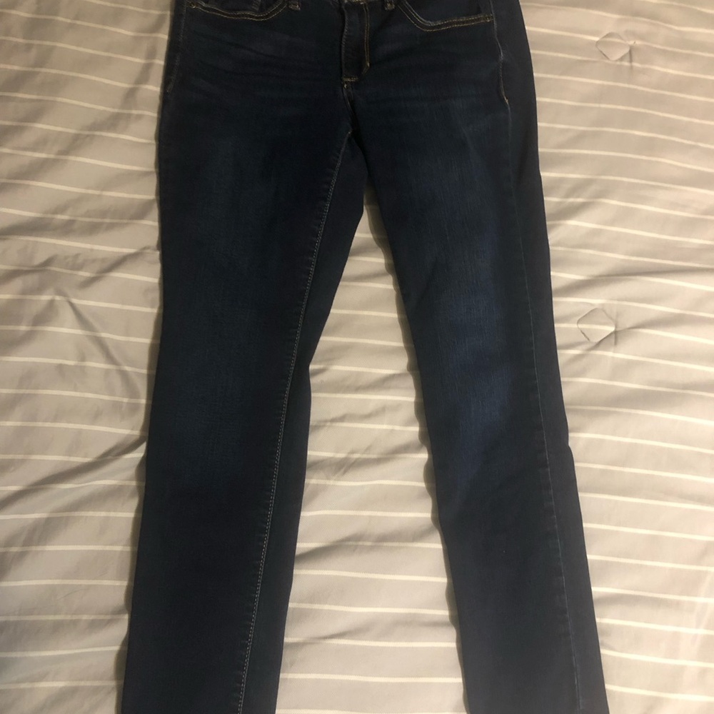 Sonoma Goods For Life Dark Wash Skinny Jeans Size 6 Short Stretch